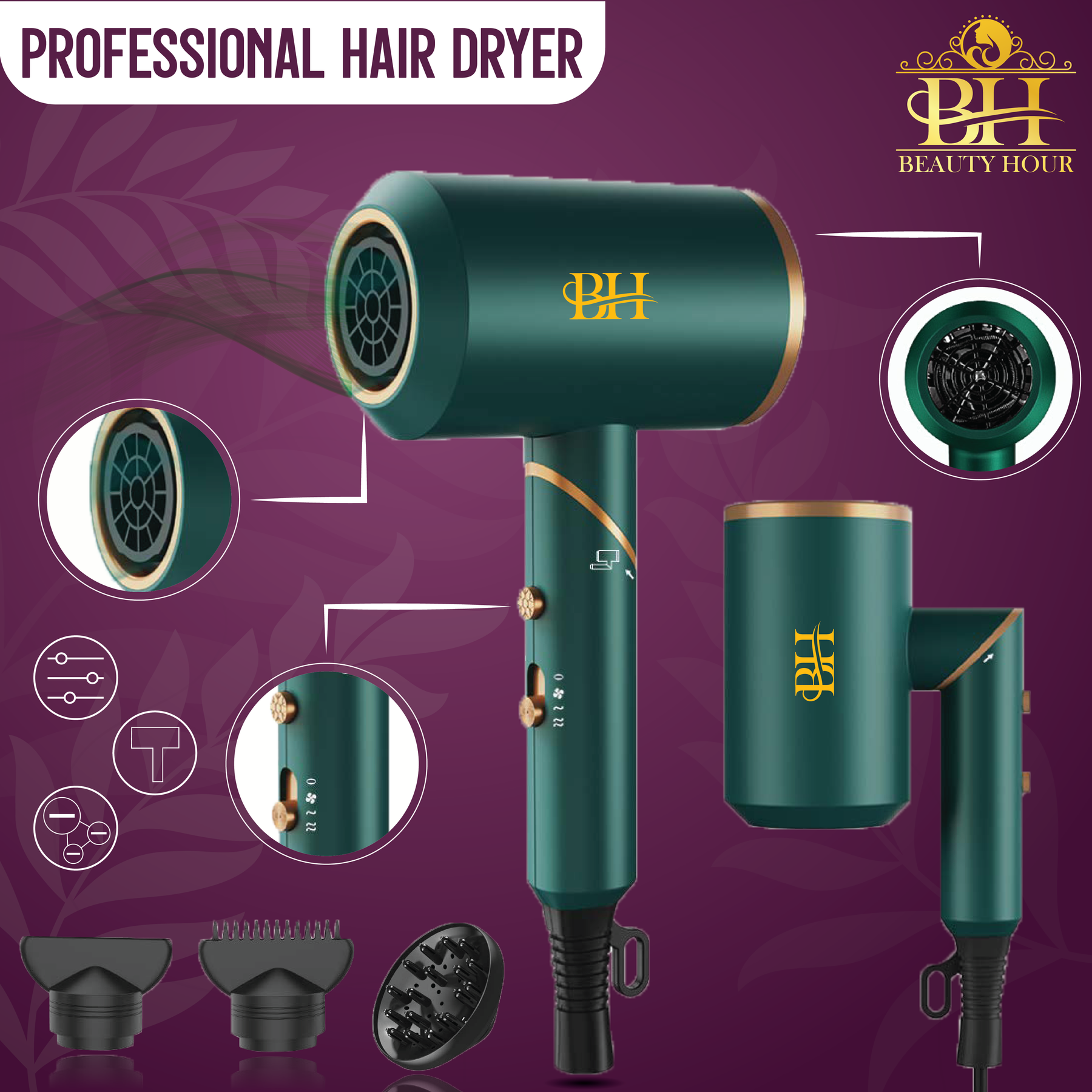 Professional Hair Dryer