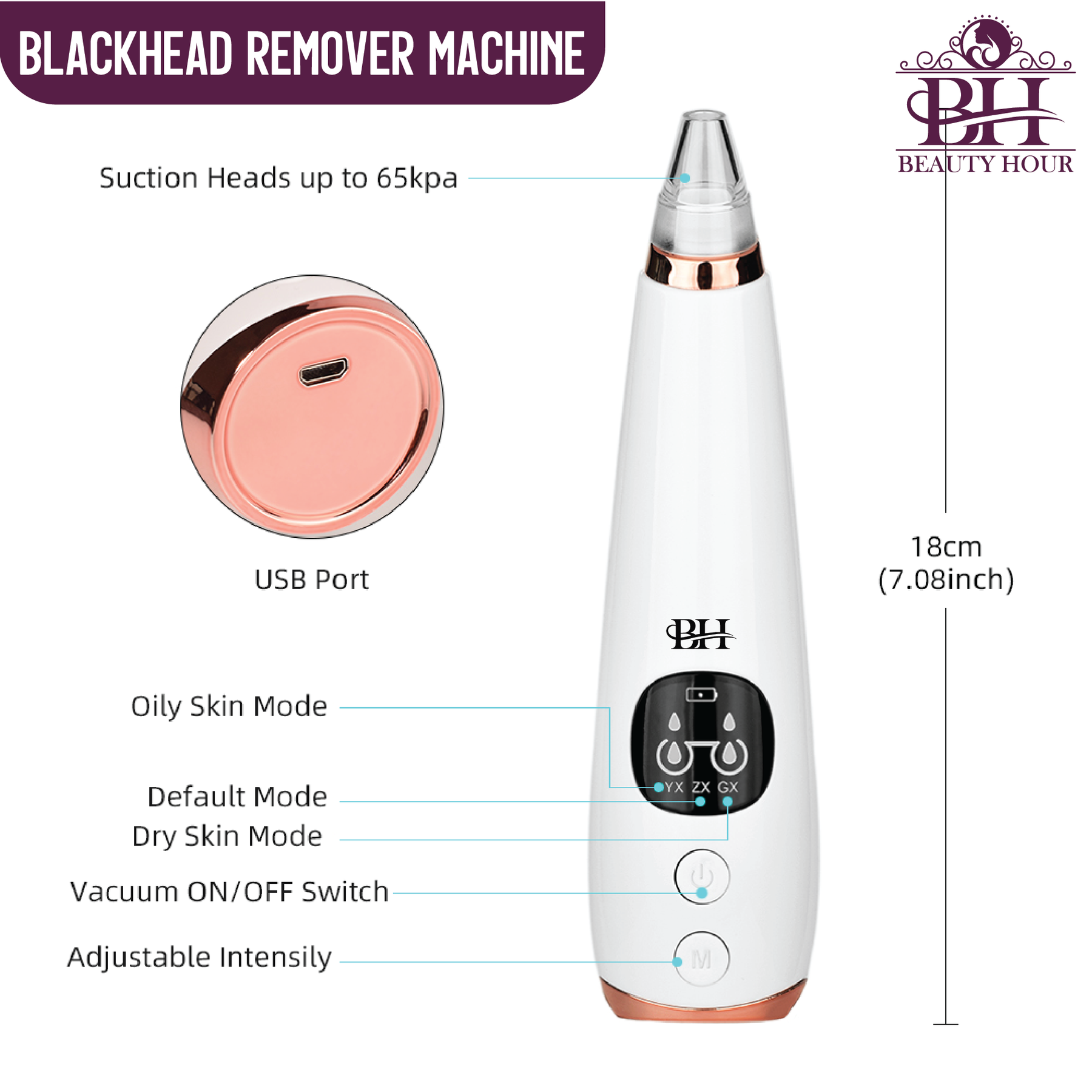 Derma Suction Blackhead Remover